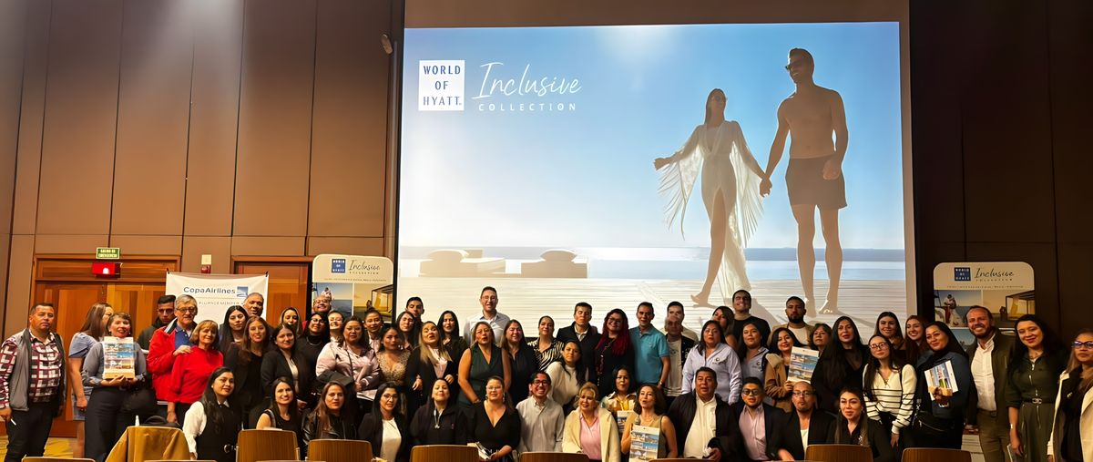Agentes de viajes participaron en el Blitz Multidestino de Hyatt Inclusive Collection en Colombia.