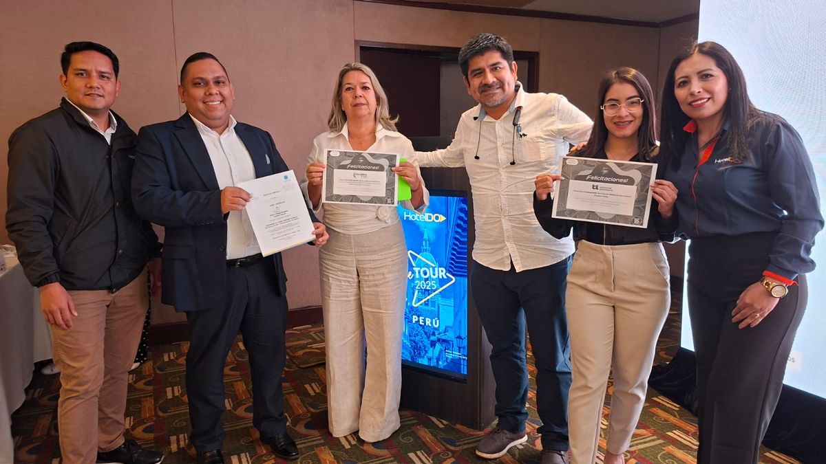 Ganadores del sorteo del evento. 