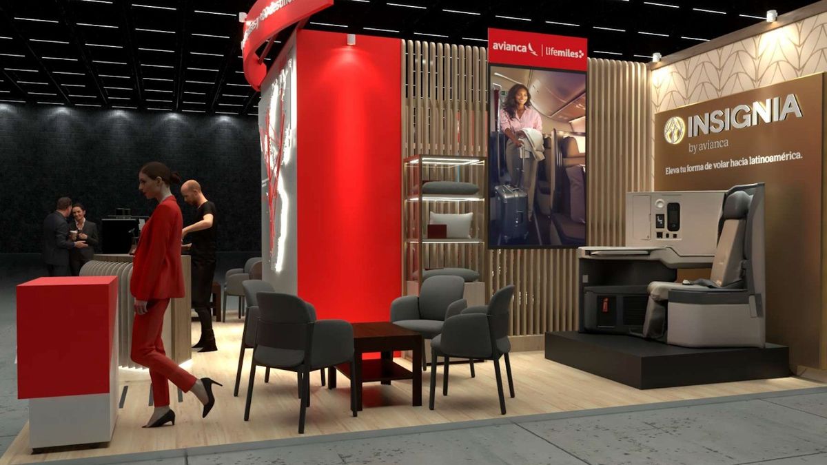 La experiencia Insignia by Avianca es el foco de la presencia de Avianca en Fitur.