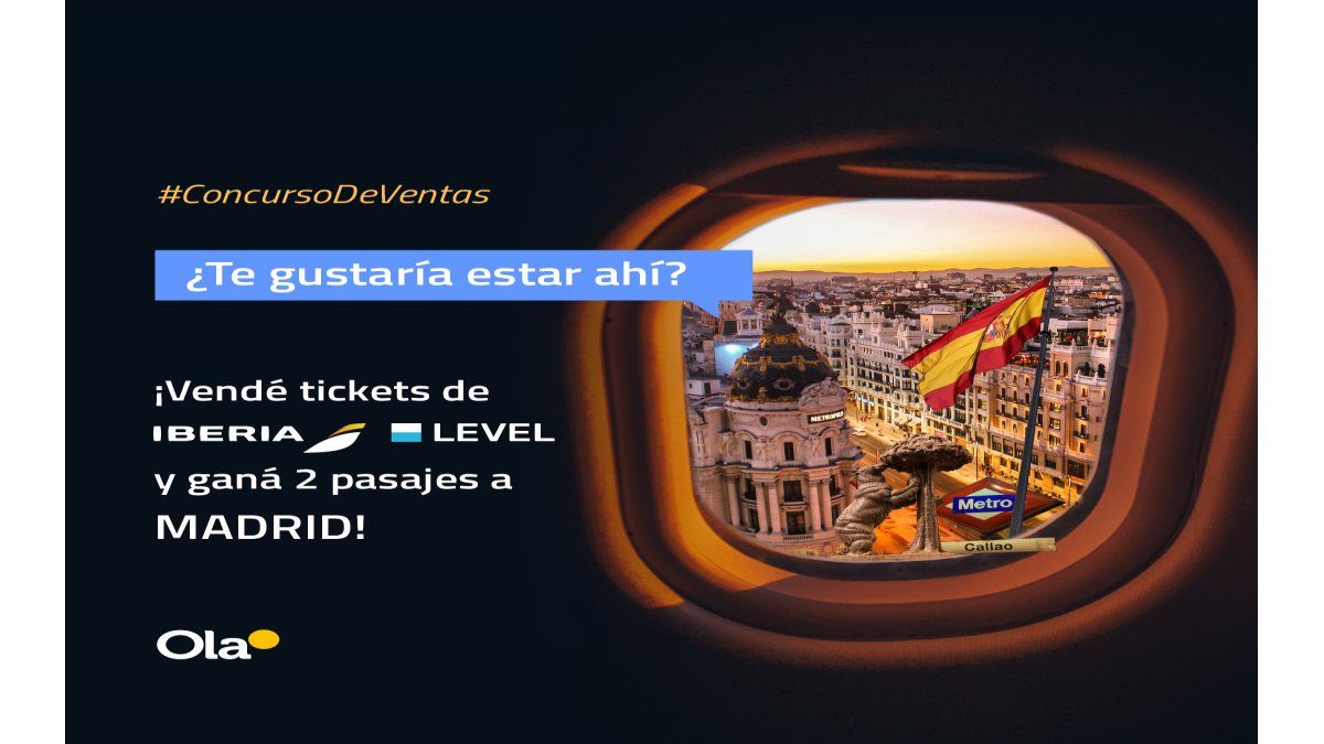 Concurso de Ola para incentivar las ventas de los agentes.