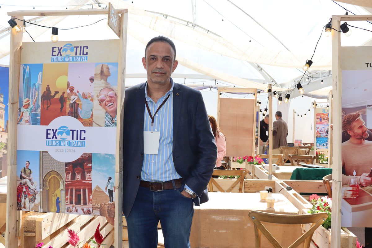 Mohammed Mossad, presidente de Exotic Tours and Travel.