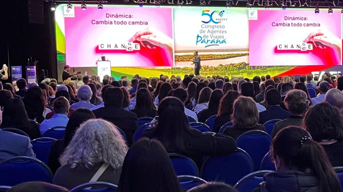 Con récord histórico de inscriptos, se desarrolla el Congreso de Agentes de Viajes de Faevyt, en Paraná.
