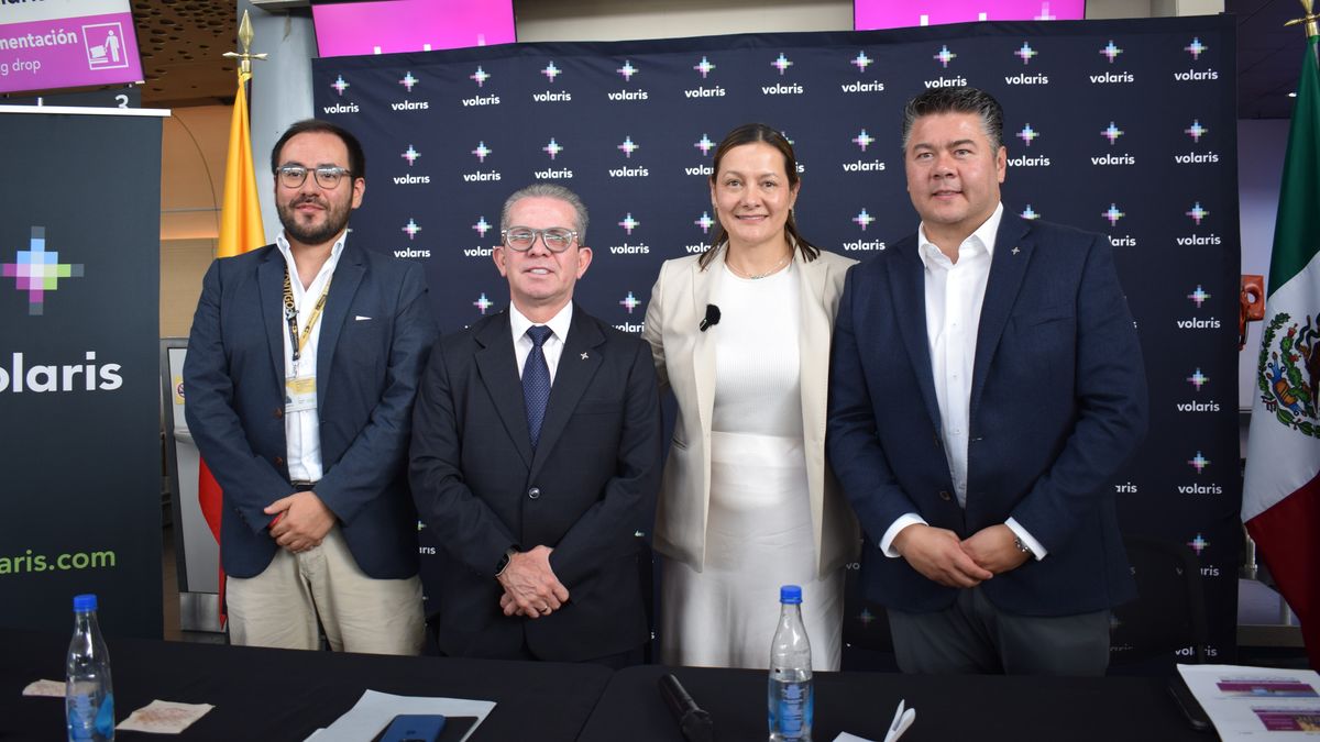 Volaris inició la operación de su nueva ruta Bogotá-Guadalajara.&nbsp;