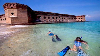 Snorkel en el Parque Nacional Dry Torgugas, un experiencia inolvidable.
