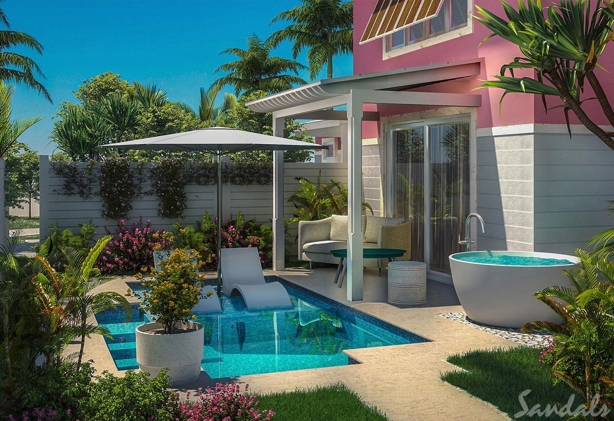 Nuevas villas privadas de Sandals Royal Bahamian.