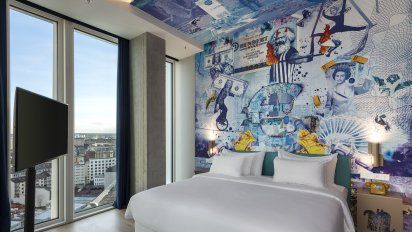 Hoteles: el nhowFrankfurt se encuentra dentro de la ‘Ciudad del dinero’, una temática que hasido inspiración para toda la decoración del hotel.