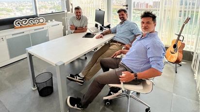 Miguel Natali (COO y cofundador de Nemo Group), Ciro Di Loreto (CFO y Manager Member de Nexo Travel Marketplace) y Martín Hernández (CEO y Manager Member de Nexo Travel). &nbsp;