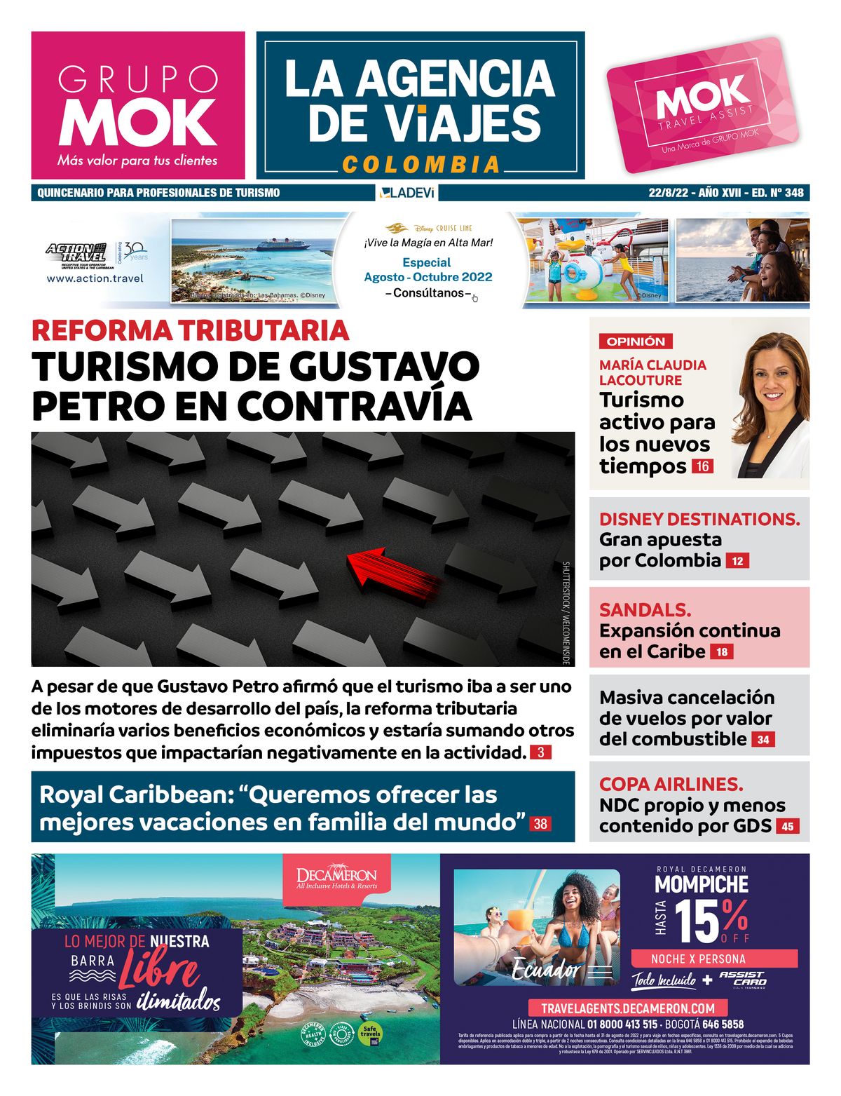 Revista La Agencia de Viajes, edición #348.