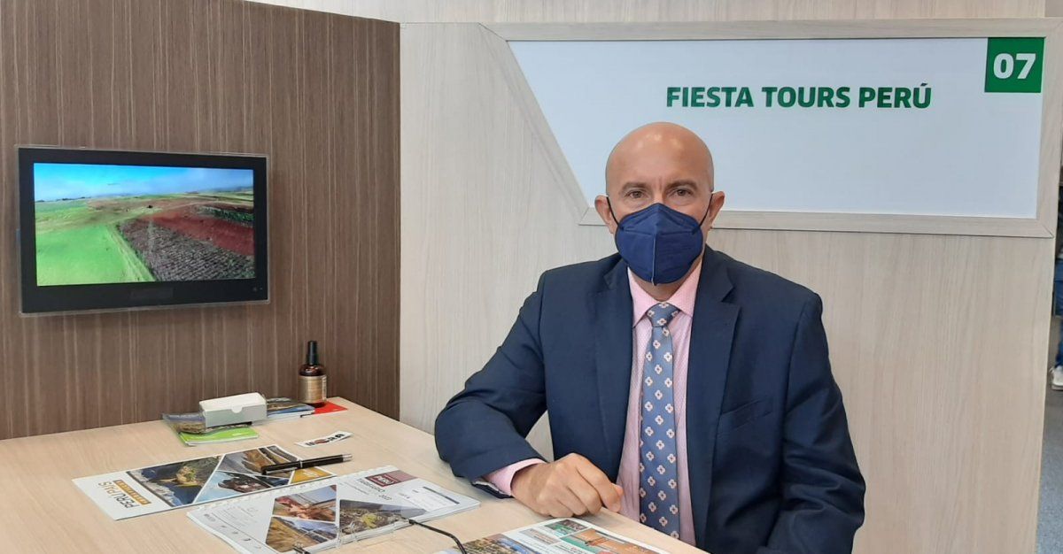 El director de Ventas y socio de Fiesta Tours, César Vítor.