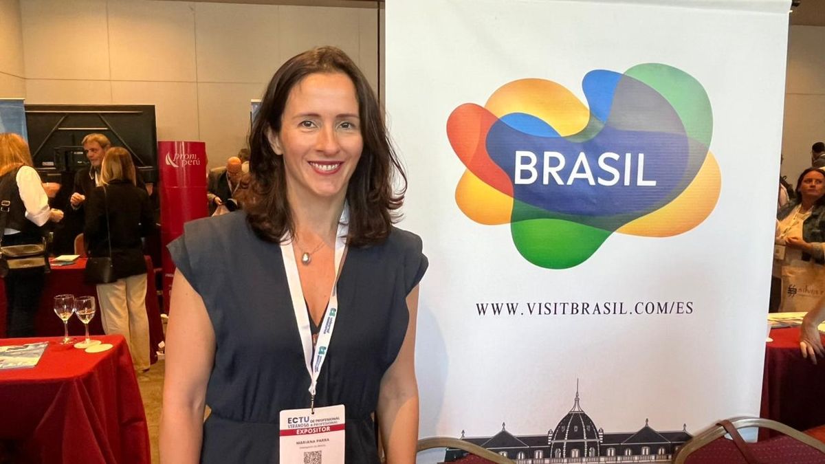 Mariana Marshall Parra, jefa de Turismo de la Embajada de Brasil en Argentina.