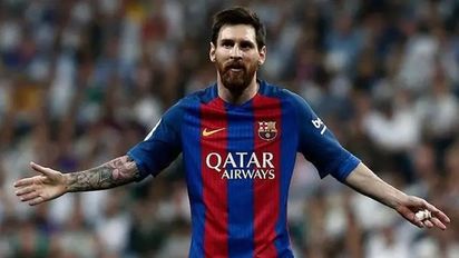 Lionel Messi en su etapa en Barcelona.