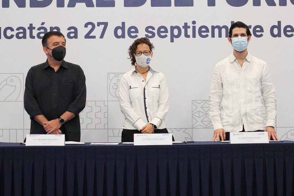 Michelle Fridman, titular de Sefotur Yucatán, aseguró que el Tianguis Turístico 2021 será el más importante de la historia.