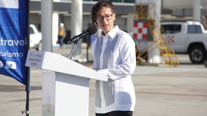 La titular de la Secretaría de Fomento Turístico de Yucatán (Sefotur) Michelle Fridman Hirsch.