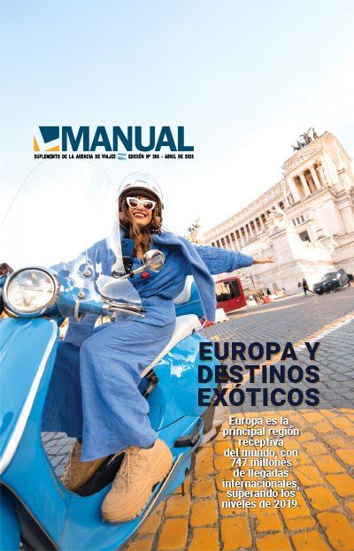 El Manual Europa y destinos exóticos 2025, una ya clásica herramienta de ventas para las agencias de viajes, cuenta con con información completa sobre las tendencias del mercado, tips, agenda de eventos y las últimas novedades en productos, destinos y proveedores. - Ladevi Medios y Soluciones El Manual Europa y destinos exóticos 2025, una ya clásica herramienta de ventas para las agencias de viajes, cuenta con con información completa sobre las tendencias del mercado, tips, agenda de eventos y las últimas novedades en productos, destinos y proveedores.