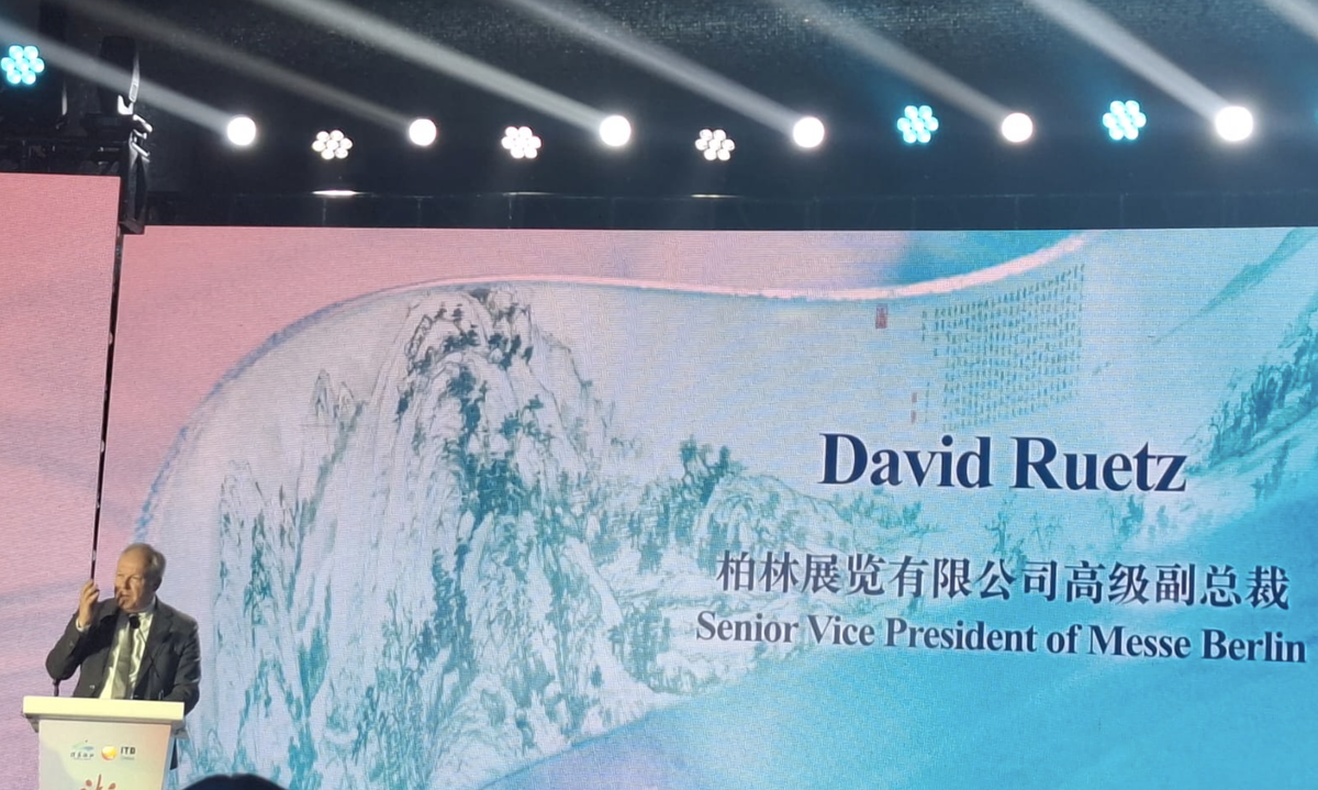 La feria ITB anuncia en palabras de su vicepresidente, David Ruetz, que renueva por cuatro años su edición en China.