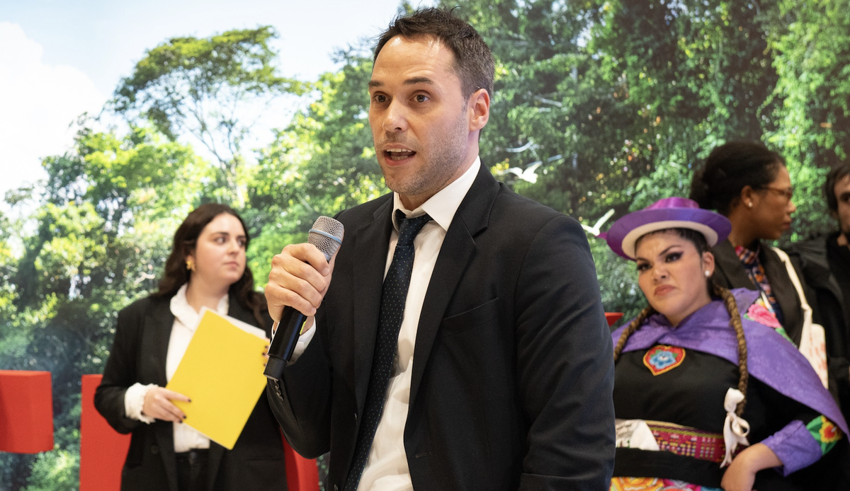 Braian Schuld, Head of Global Sales de LEVEL, en Fitur 2026.