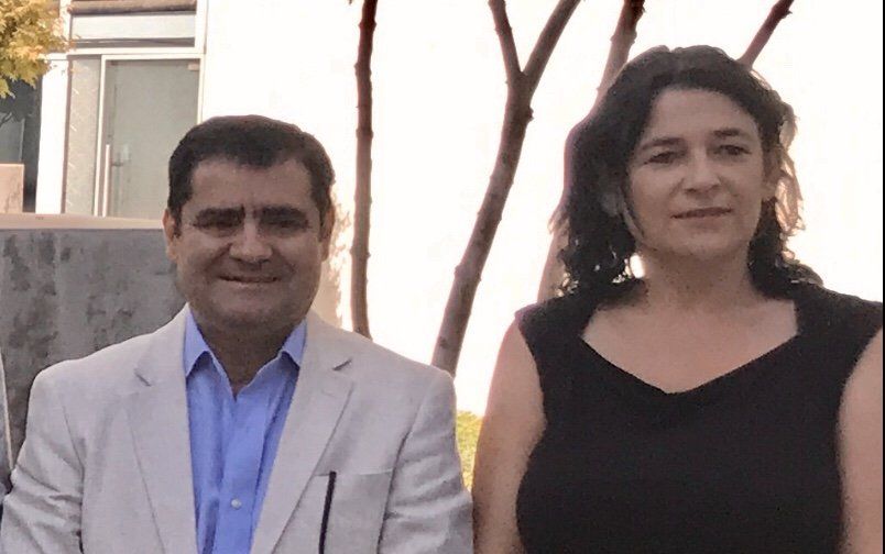 Máximo Picallo y Javiera Montes, gerenta genera de Achiga.