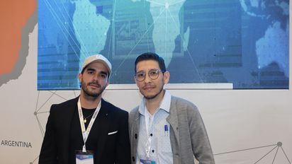 Héctor Díaz, director de Mercadeo y Camilo Roldán, director de Publicidad de Tay Beach Hotel.