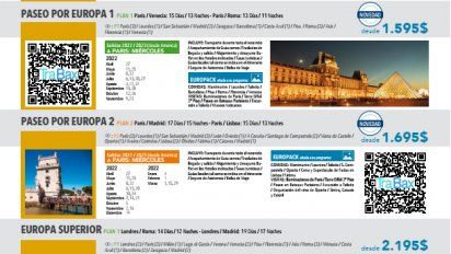 Trabax: programas para España, Europa, Oriente y África