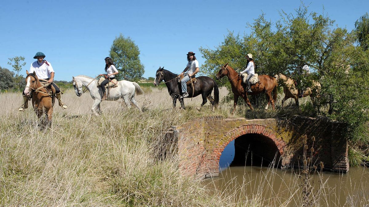 Escapadas: las cabalgatas en la Provincia de Buenos Aires son un recomendado en vacaciones de invierno o cualquier fin de semana.