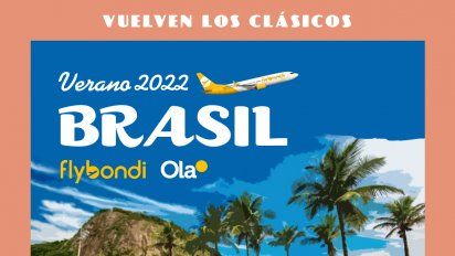 Los cupos confirmados son a Río de Janeiro y Florianópolis con Flybondi.
