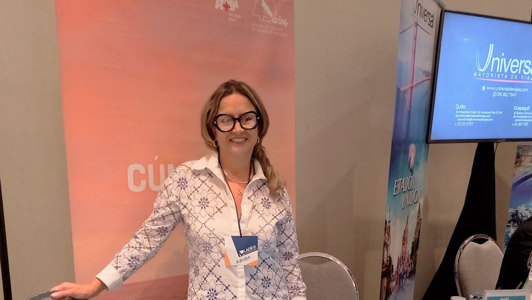 Claudia Delgado encabezó la misión comercial del destino Aruba en el marco de los Workshops de Ladevi Quito y Guayaquil.&nbsp;
