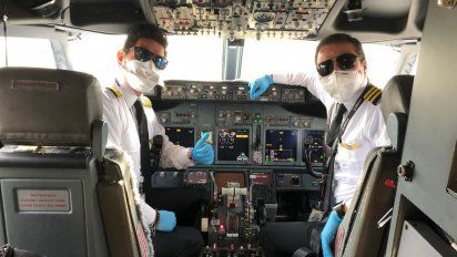 Continúa la operación de vuelos humanitarios