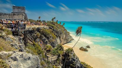 Tulum ha registrado una caída significativa en la afluencia de turistas.