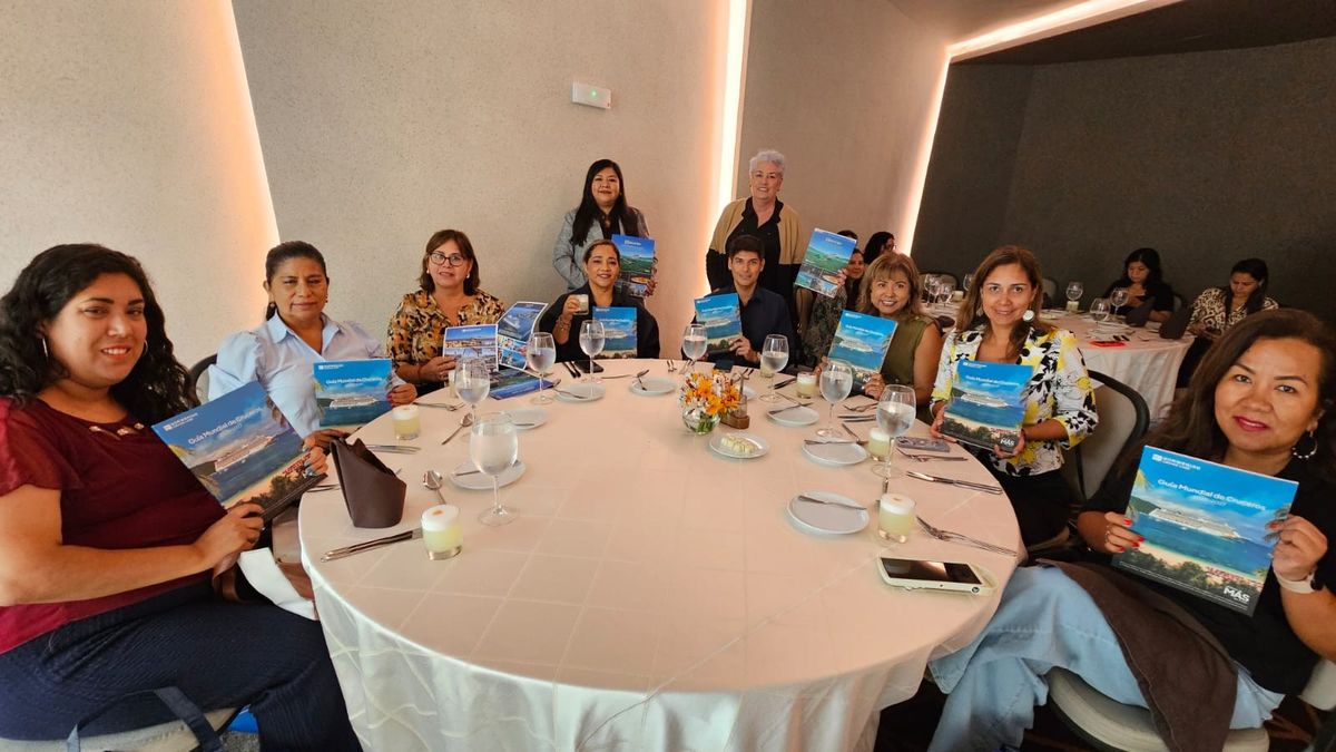 Las agencias de viajes con los portafolios de MP Global Cruises.