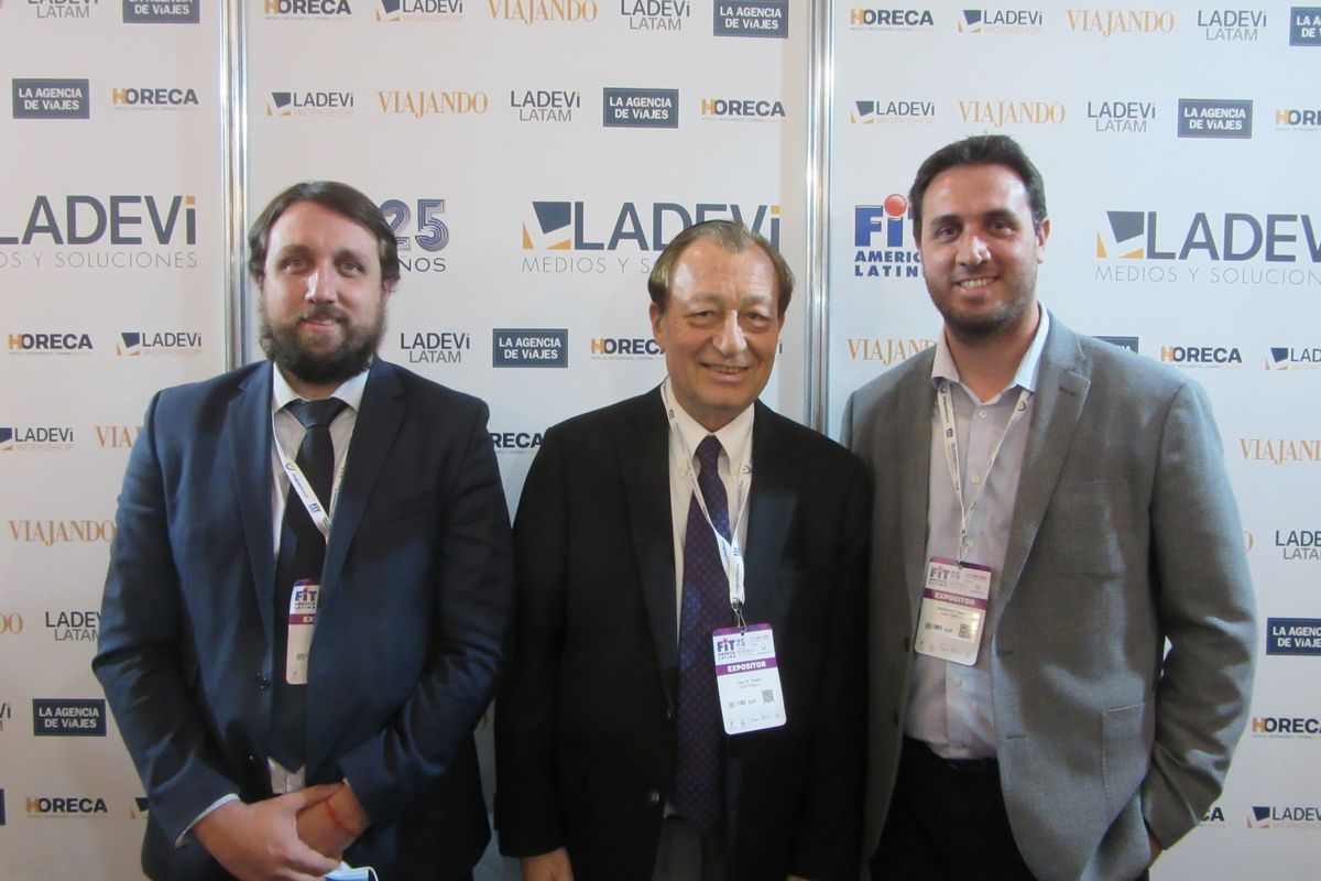 Gabriel, Juan y Guillermo Toselli continúan consolidando la labor de la operadora en todo el país.