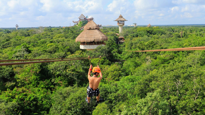 Estas impresionantes tirolesas en parques de México sacarán tu lado más extremo.
