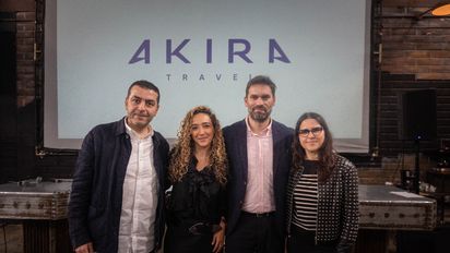Hussein Wahdan, Nathalia Correa, Antonio Paramio y Cristina Vieytes.&nbsp;