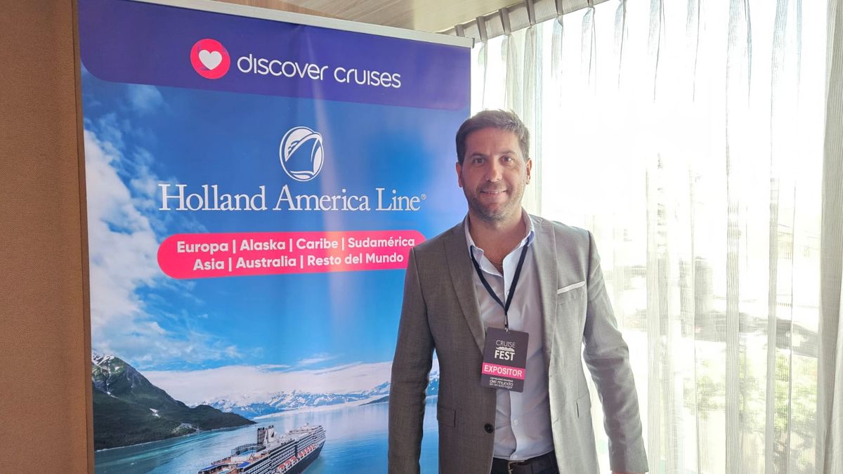 Discover Cruises, representante de Holland American Line.