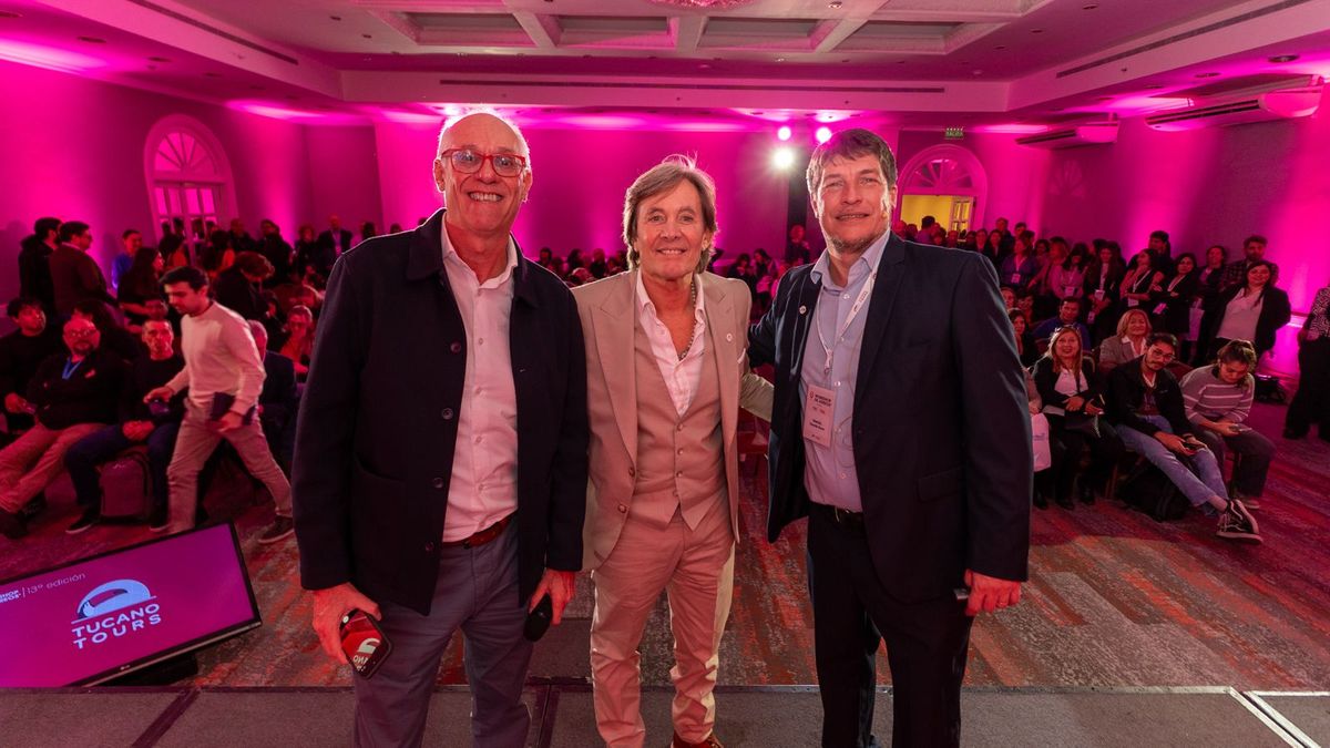 Tucano Tours: Alejandro Duarte, director general; Carlos Alonso, presidente; y Gerardo Nizetich, director de Proyectos Comerciales.