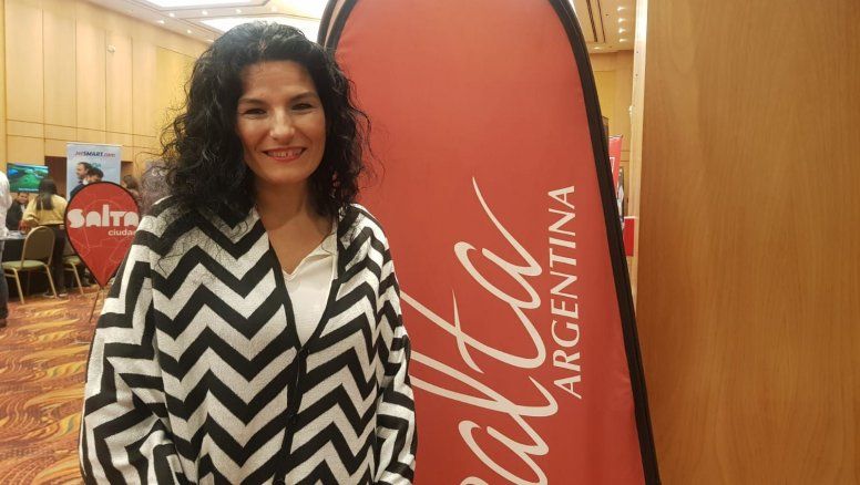 Lía Rivella presidenta de la Asociación Salteña de Agencias de Turismo ASAT.