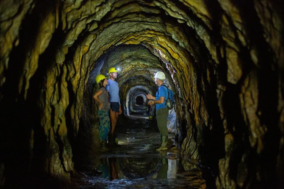 En La Carolina se puede visitar minas de oro explotadas en San Luis hace unos 200 años.