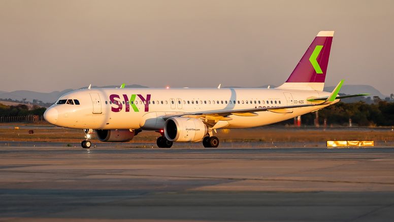 Sky Airline espera que un importante número de turistas de Brasil conecten desde Santiago a destinos del Sur de Chile