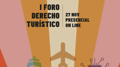 Cartel promocional del I Foto de Derecho Turístico de ACAVE.