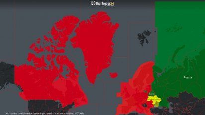 Ucrania invadida: 36 países cierran sus cielos para Rusia