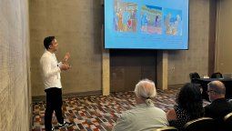 Leonardo Petricca, Marketing & Digital Manager de Sudamérica y países hispánicos de Club Med, presentó la capacitación en el Workshops de Ladevi.