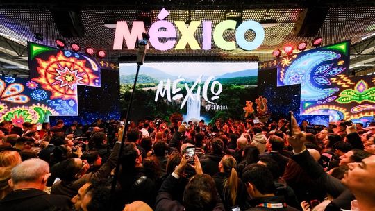 El stand de México en Fitur 2026 concentró gran convocatoria de público durante los cinco días de la Feria de turismo que se celebró en Madrid.