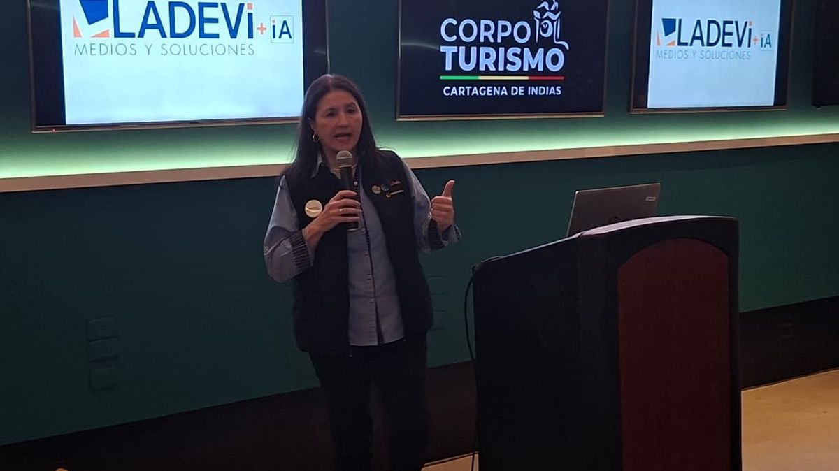 Constanza Duran Bahamon, asesora Senior Turismo para Procolombia en Perú, en el Workshop de Ladevi 2025. Constanza Duran Bahamon, asesora Senior Turismo para Procolombia en Perú, en el Workshop de Ladevi 2025.