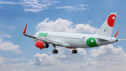 La ruta Monterrey-Bogotá se fortalece: Viva Aerobus anuncia cuatro vuelos semanales desde octubre.