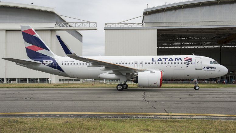 Airbus A320NEO de Latam.