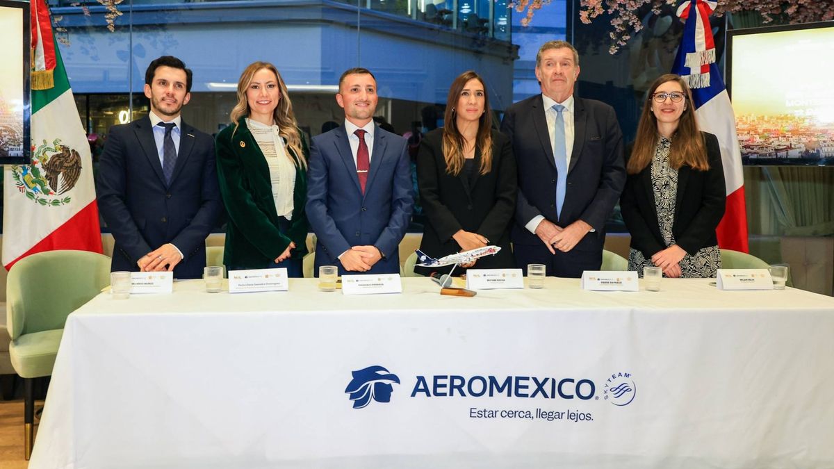 Aeroméxico operará una ruta directa entre Monterrey y París.