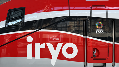Tren de iryo dedicado a la calle Marqués de Larios