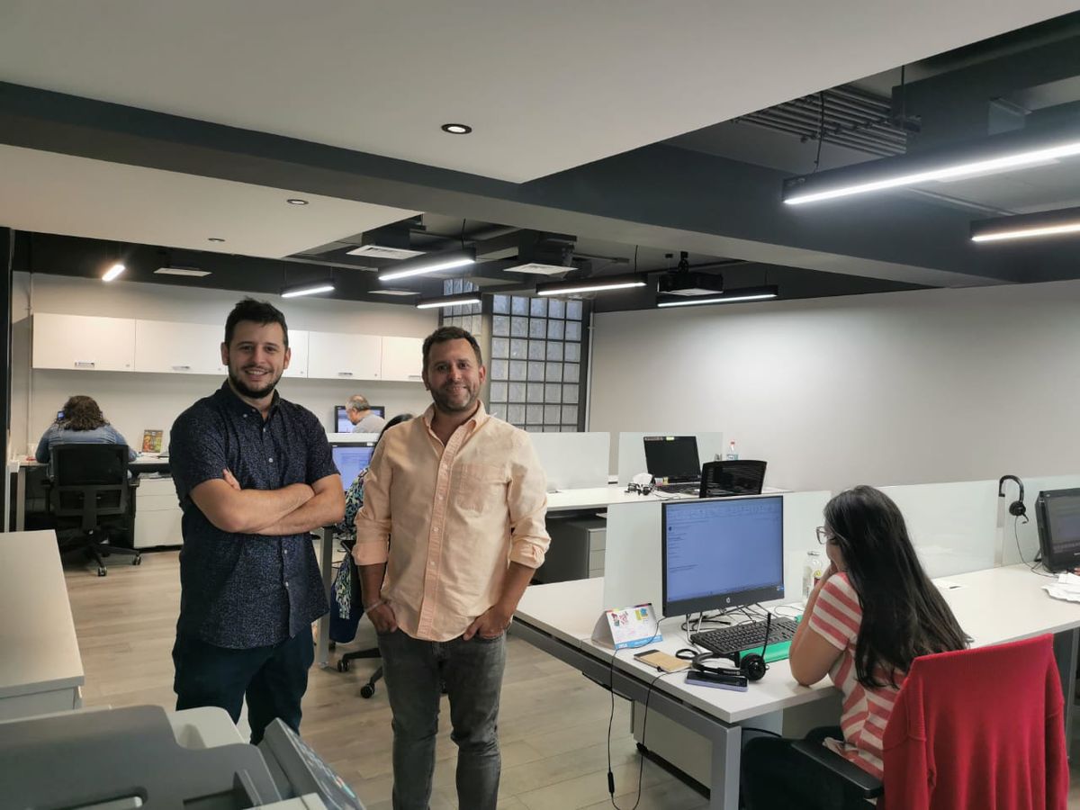 OTSI tour operador renovó completamente sus oficinas. 