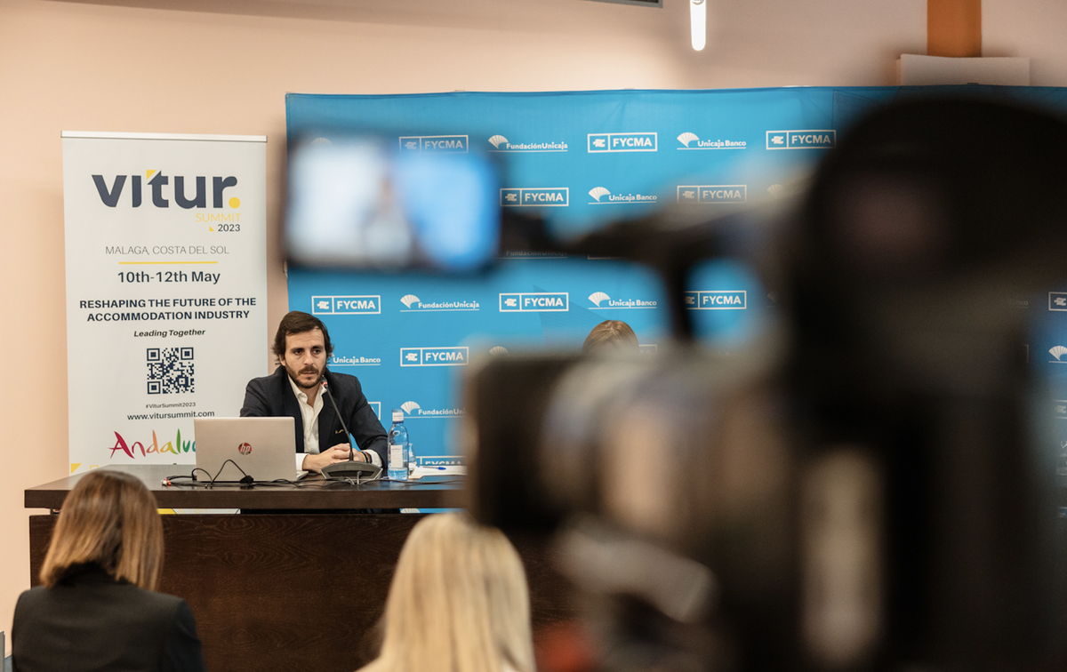 Parte de la presentación del Vitur Summit 2023