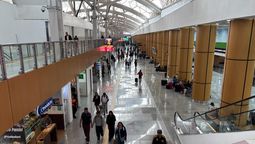 Imagen de la Terminal 1del AICM luego de su primer proceso de renovación previo a la Copa Mundial de Fútbol.