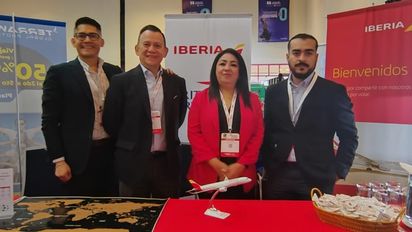 El equipo de Iberia presente en EPTUR 2025.&nbsp;